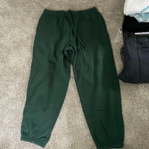 Cotton On green joggers